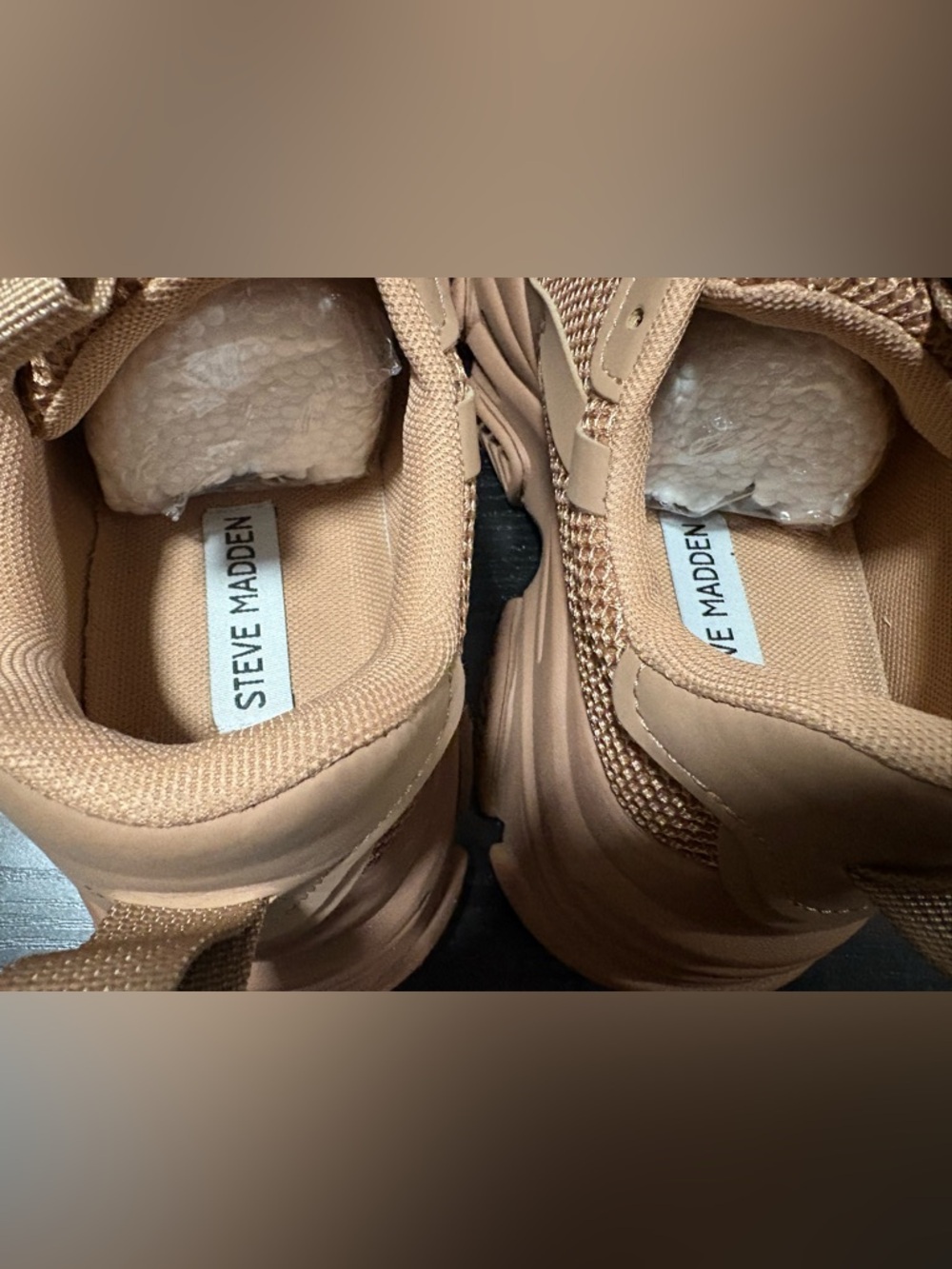 Steve Madden Women’s Possession Sneaker in Almond - Picture 8 of 10